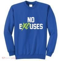 No Excuses Cross Country Track Running Jogger Funny Gift Meaningful Gift Sweatshirt thumb 0