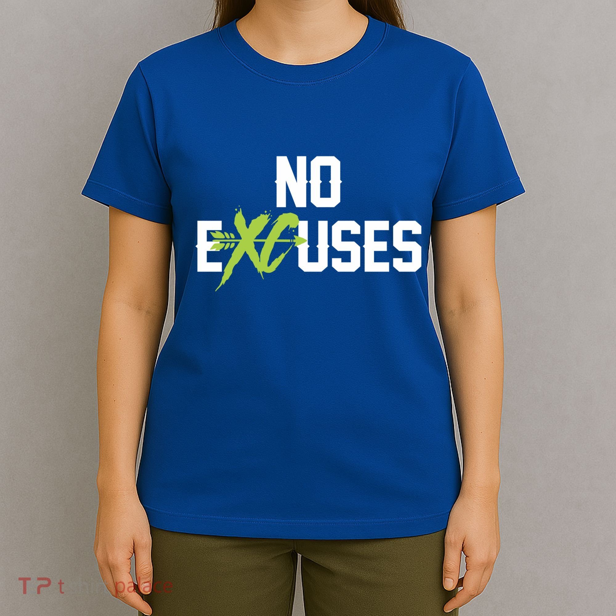 No Excuses Cross Country Track Running Jogger Funny Gift Meaningful Gift T-Shirt