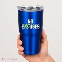No Excuses Cross Country Track Running Jogger Funny Gift Meaningful Gift Tumbler thumb 2