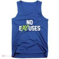 No Excuses Cross Country Track Running Jogger Funny Gift Meaningful Gift Tank Top thumb 0