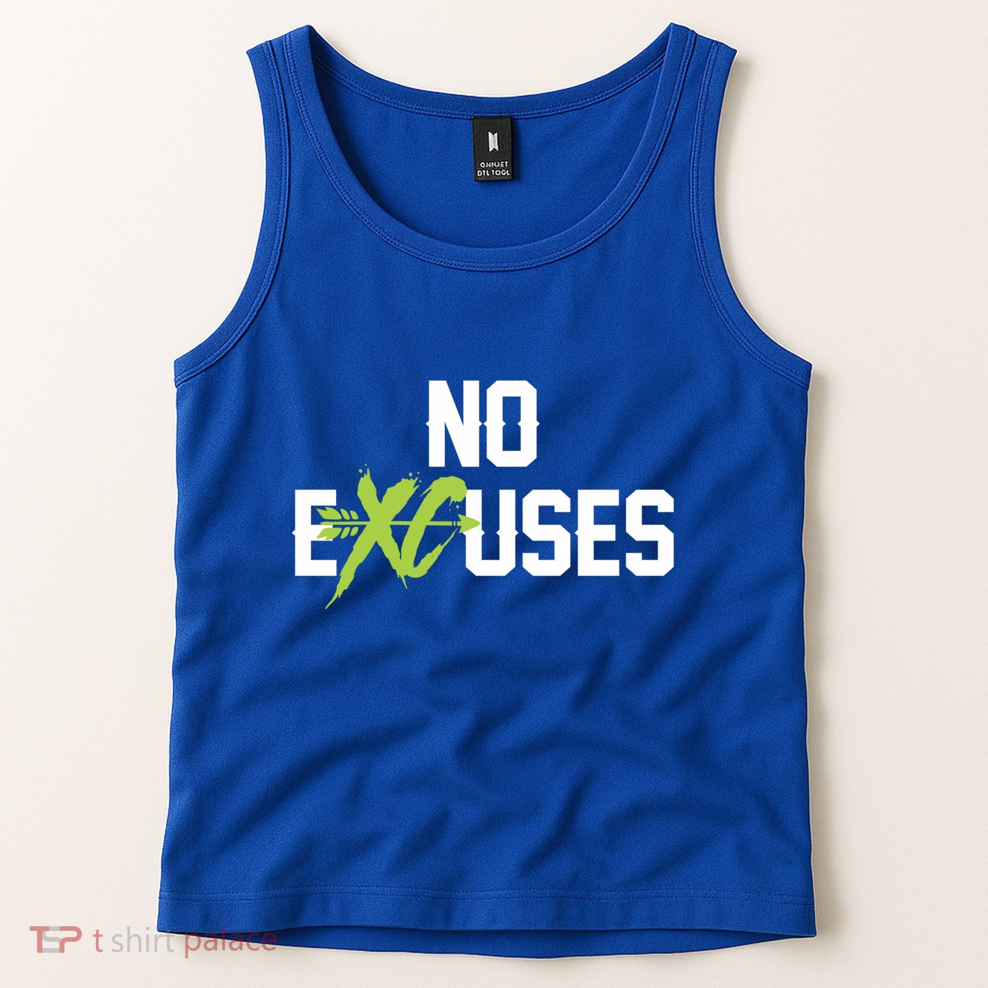 No Excuses Cross Country Track Running Jogger Funny Gift Meaningful Gift Tank Top