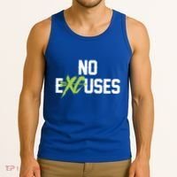 No Excuses Cross Country Track Running Jogger Funny Gift Meaningful Gift Tank Top thumb 3