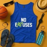 No Excuses Cross Country Track Running Jogger Funny Gift Meaningful Gift Tank Top thumb 4