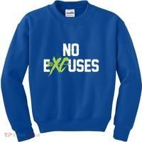 No Excuses Cross Country Track Running Jogger Funny Gift Meaningful Gift Kids Sweatshirt thumb 0