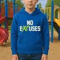 No Excuses Cross Country Track Running Jogger Funny Gift Meaningful Gift Kids Hoodie thumb 2