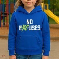 No Excuses Cross Country Track Running Jogger Funny Gift Meaningful Gift Kids Hoodie thumb 3