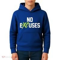 No Excuses Cross Country Track Running Jogger Funny Gift Meaningful Gift Kids Hoodie thumb 4