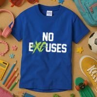 No Excuses Cross Country Track Running Jogger Funny Gift Meaningful Gift Kids T-Shirt thumb 3