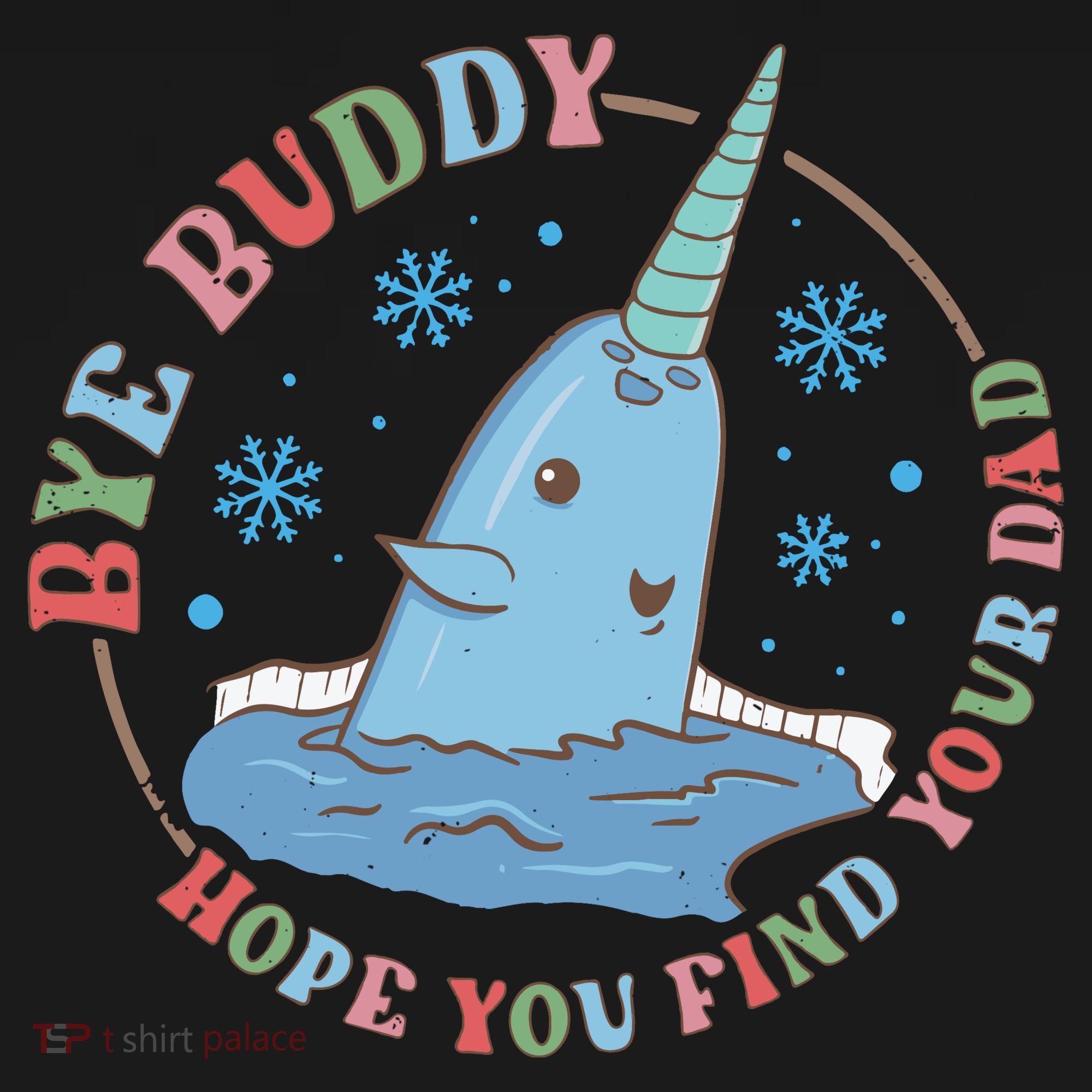 Narwhal Elf Christmas Movie Funny Holiday Sweatshirt