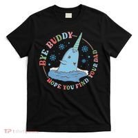 Narwhal Elf Christmas Movie Funny Holiday T-Shirt thumb 0