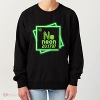 Neon Element Chemistry Periodic Table Science Nerd Women's Sweatshirt thumb 0