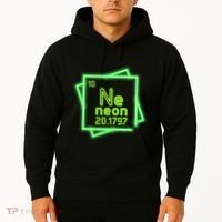 Neon Element Chemistry Periodic Table Science Nerd Hoodie thumb 2