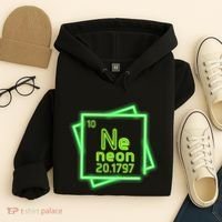 Neon Element Chemistry Periodic Table Science Nerd Hoodie thumb 4