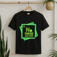 Neon Element Chemistry Periodic Table Science Nerd T-Shirt thumb 2