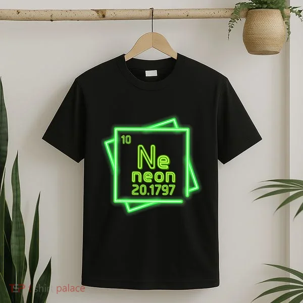Neon Element Chemistry Periodic Table Science Nerd T-Shirt