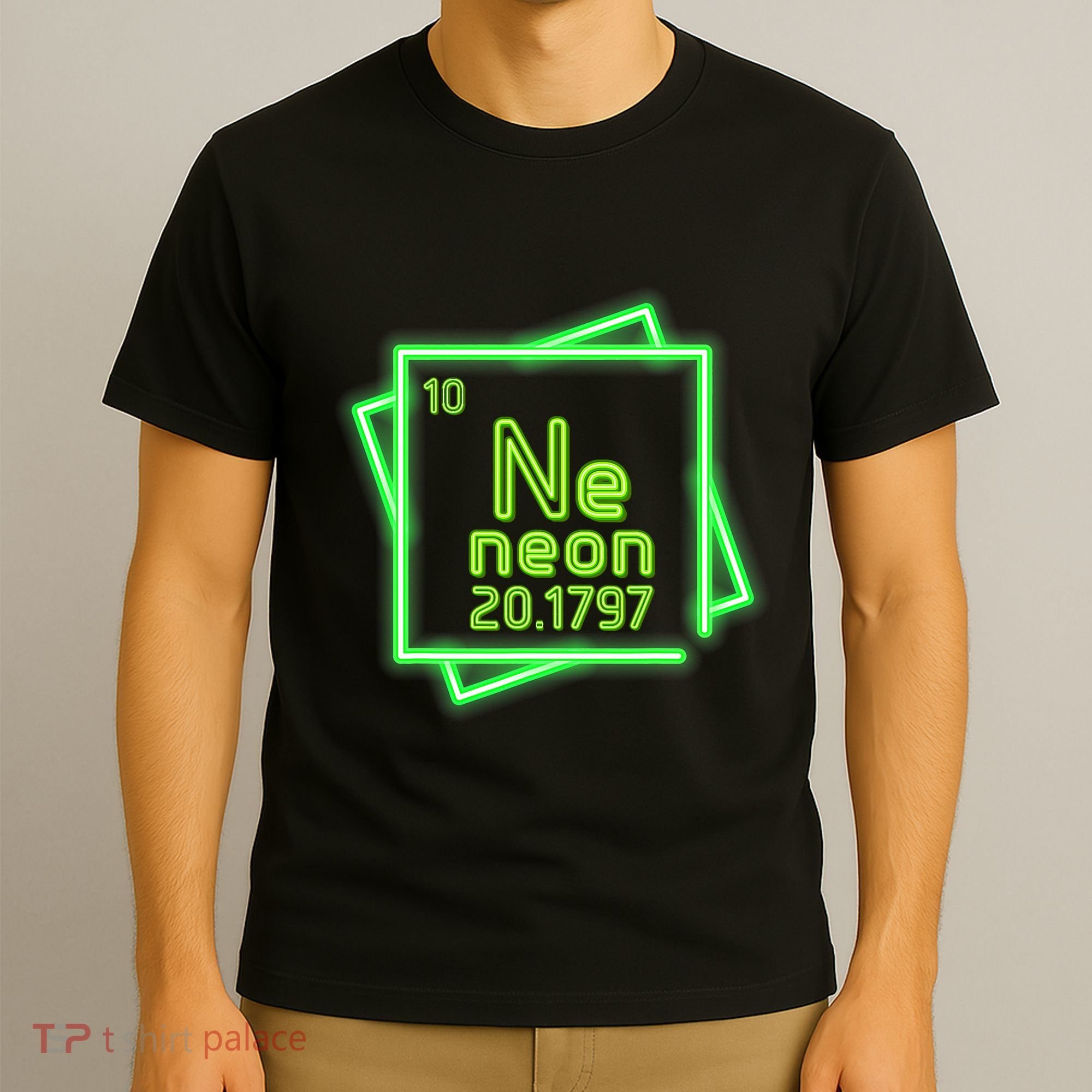 Neon Element Chemistry Periodic Table Science Nerd T-Shirt