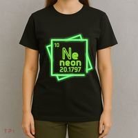 Neon Element Chemistry Periodic Table Science Nerd T-Shirt thumb 4