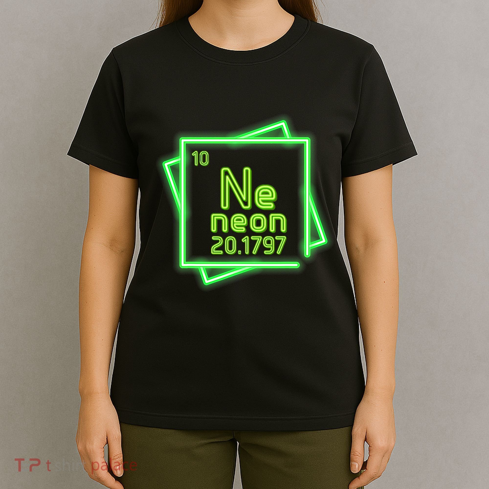 Neon Element Chemistry Periodic Table Science Nerd T-Shirt