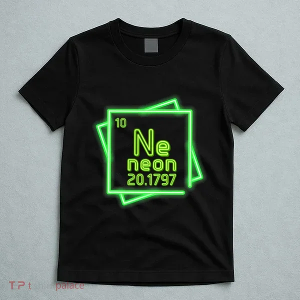 Neon Element Chemistry Periodic Table Science Nerd T-Shirt