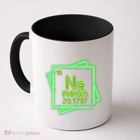 Neon Element Chemistry Periodic Table Science Nerd Coffee Mug thumb 0
