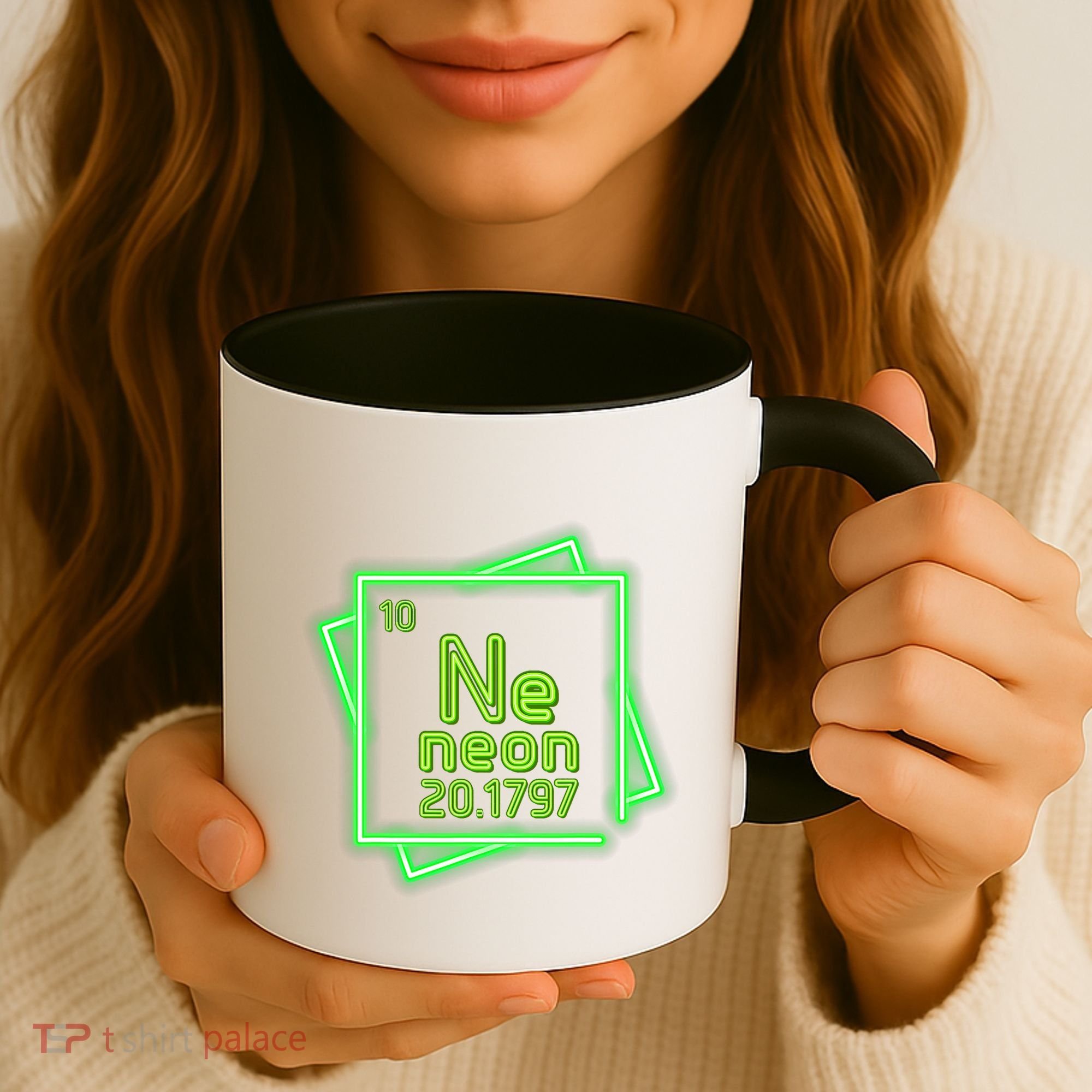 Neon Element Chemistry Periodic Table Science Nerd Coffee Mug