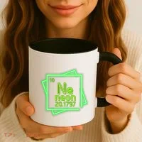 Neon Element Chemistry Periodic Table Science Nerd Coffee Mug thumb 3