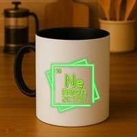 Neon Element Chemistry Periodic Table Science Nerd Coffee Mug thumb 4