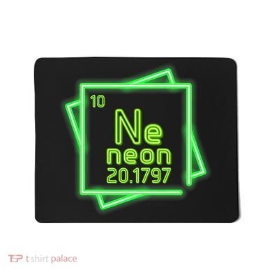 Neon Element Chemistry Periodic Table Science Nerd Mousepad