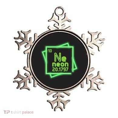 Neon Element Chemistry Periodic Table Science Nerd Ornament
