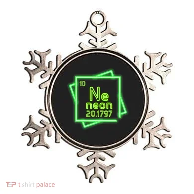 Neon Element Chemistry Periodic Table Science Nerd Ornament