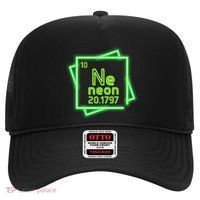 Neon Element Chemistry Periodic Table Science Nerd Hat thumb 0