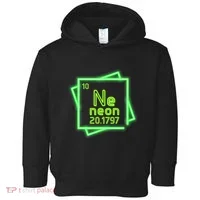 Neon Element Chemistry Periodic Table Science Nerd Toddler Hoodie thumb 0