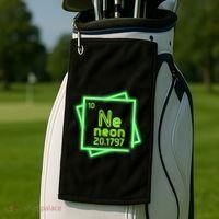 Neon Element Chemistry Periodic Table Science Nerd Golf Towel thumb 2