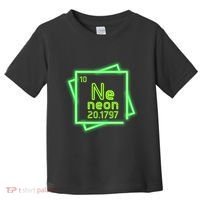 Neon Element Chemistry Periodic Table Science Nerd Toddler T-Shirt thumb 0
