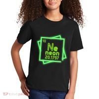 Neon Element Chemistry Periodic Table Science Nerd Kids T-Shirt thumb 2