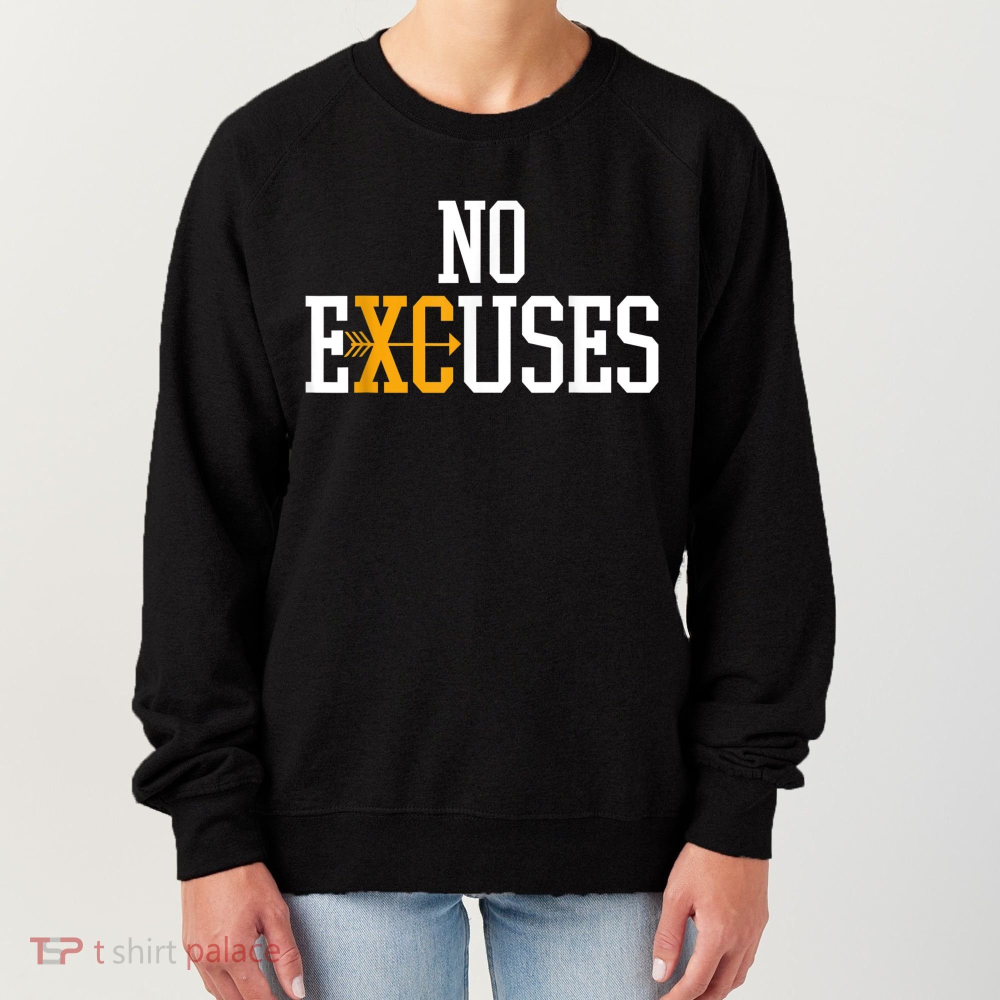 No Excuses Cross Country Track And Field Running Women's Sweatshirt