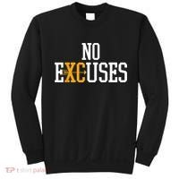 No Excuses Cross Country Track And Field Running Sweatshirt thumb 0