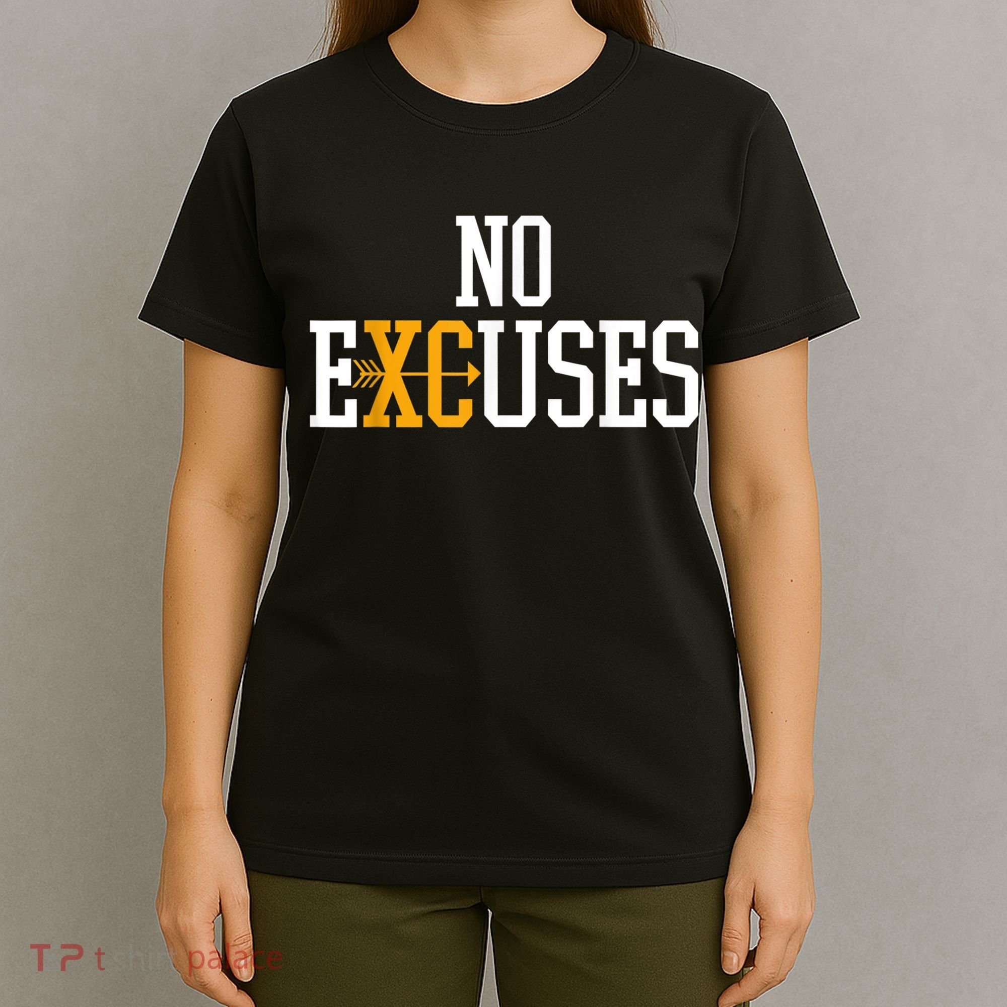 No Excuses Cross Country Track And Field Running T-Shirt