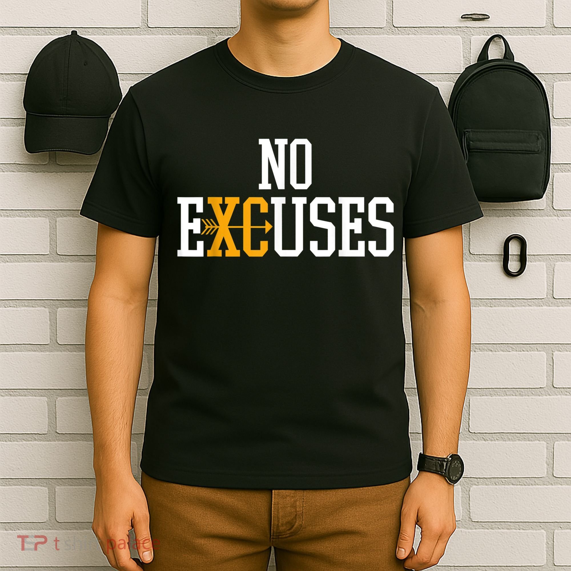 No Excuses Cross Country Track And Field Running T-Shirt