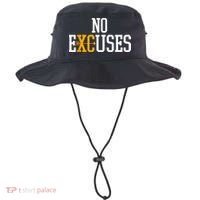 No Excuses Cross Country Track And Field Running Bucket Hat thumb 0