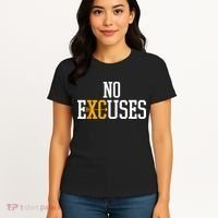 No Excuses Cross Country Track And Field Running Women's T-Shirt thumb 4