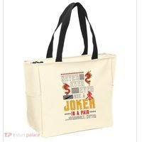 Never Ever Ever Use A Joker Gambler Loves Board Game Mahjong Tote Bag thumb 2