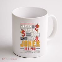 Never Ever Ever Use A Joker Gambler Loves Board Game Mahjong Coffee Mug thumb 1