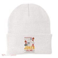 Never Ever Ever Use A Joker Gambler Loves Board Game Mahjong Beanie thumb 0