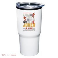 Never Ever Ever Use A Joker Gambler Loves Board Game Mahjong Tumbler thumb 0