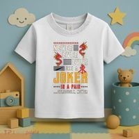 Never Ever Ever Use A Joker Gambler Loves Board Game Mahjong Toddler T-Shirt thumb 3