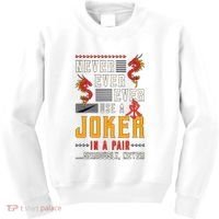 Never Ever Ever Use A Joker Gambler Loves Board Game Mahjong Kids Sweatshirt thumb 0