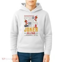 Never Ever Ever Use A Joker Gambler Loves Board Game Mahjong Kids Hoodie thumb 4