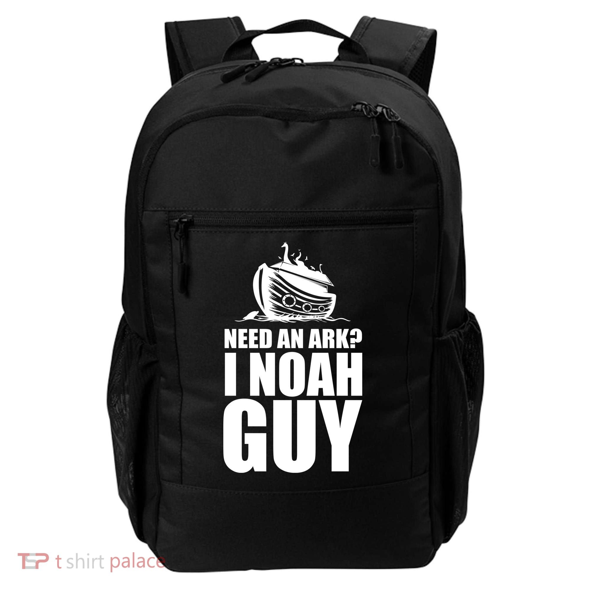 Need An Ark I Noah Guy Backpack