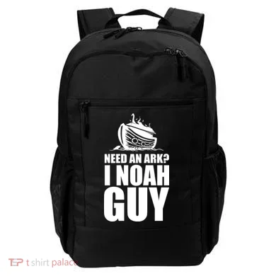 Need An Ark I Noah Guy Backpack